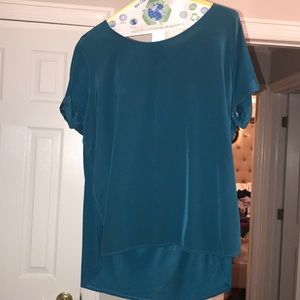Emerald green Vince top
